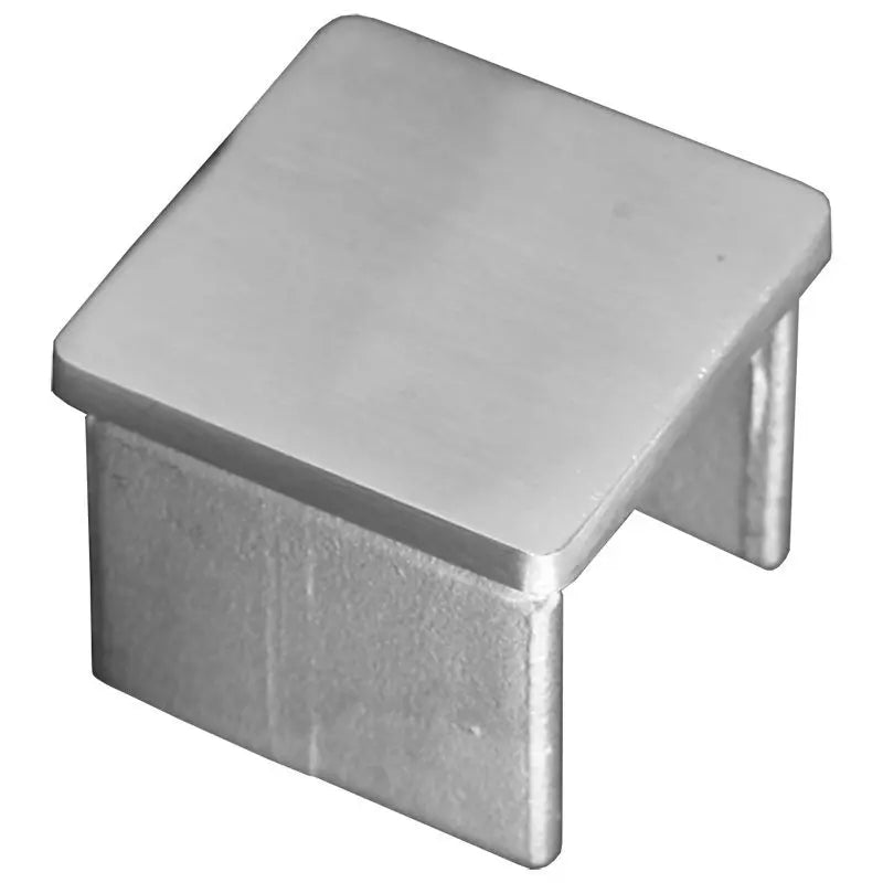 [CEND40SQ] Endcap For 40mm Square Caprail - RAMPE EN VERRE