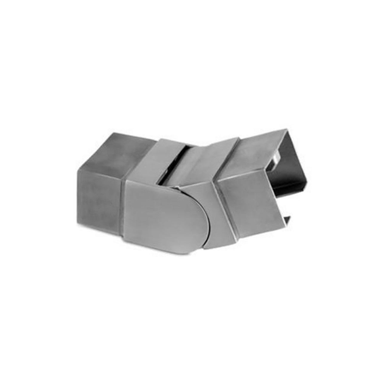 [CC40] Connector For 40mm Square Caprail - Adjustable Upward - RAMPE EN VERRE