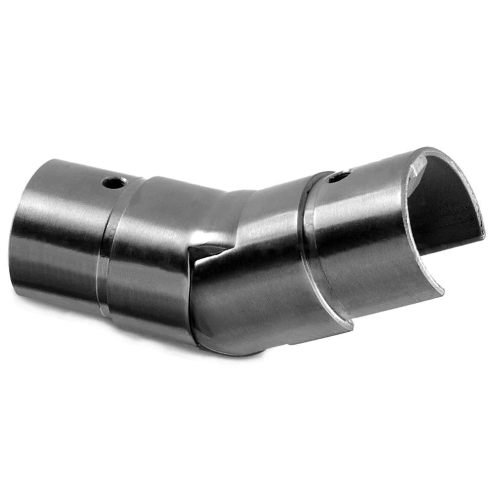 [CC42.4] Connector For 42.4mm Caprail - Adjustable Upward - RAMPE EN VERRE