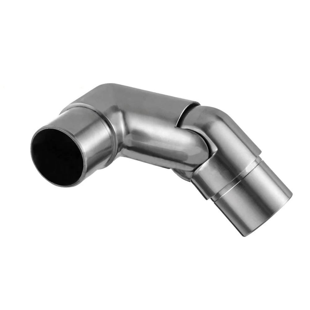 [CE38.1] Connector For 38.1mm Handrail -Adjustable flush angle-left - RAMPE EN VERRE