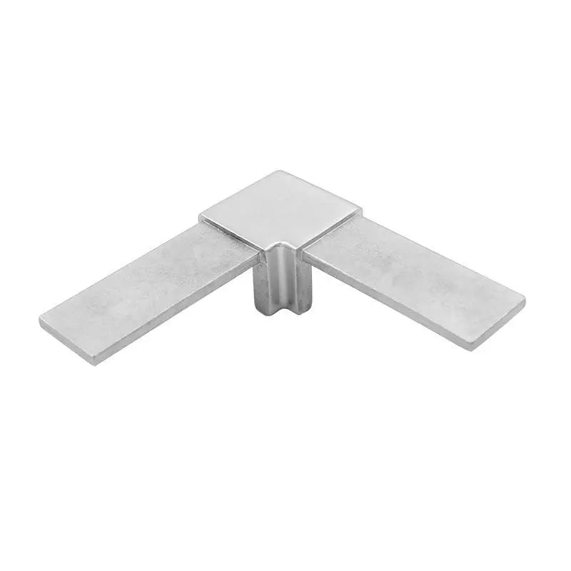 [CC1X1] Connector For 1 X 1&quot; Square Caprail - Fixed 90° Horizontal - RAMPE EN VERRE