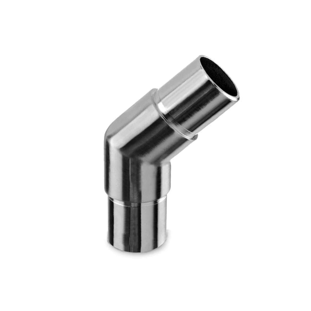 [CE38.1] Connector For 38.1mm Handrail - Fixed 135° - RAMPE EN VERRE