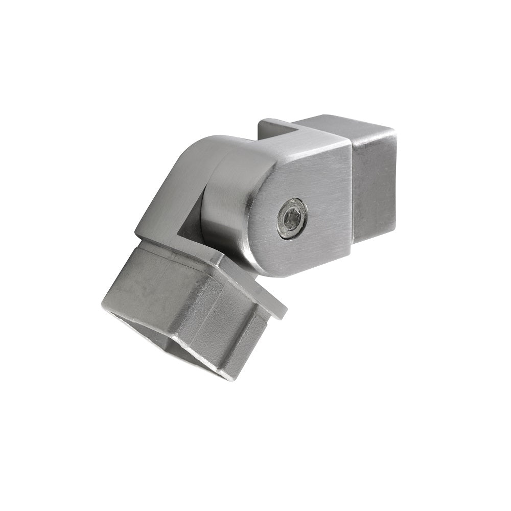 [CE40] Connector For 40mm Square Handrail - Adj. 90° - RAMPE EN VERRE