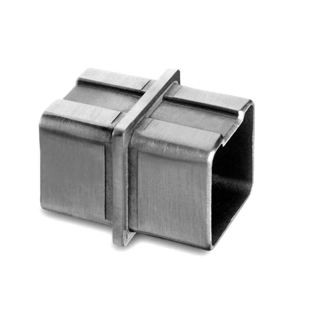 [CE40] Connector For 40mm Square Handrail - Fixed 180° - RAMPE EN VERRE