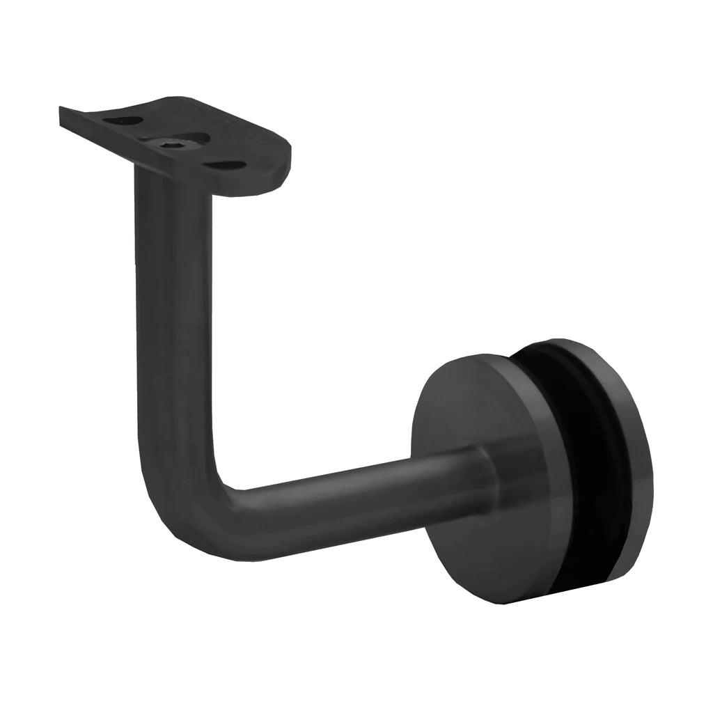 [HRB3X2] Handrail Bracket - Glass Mount - 3X2" W/ Flat Saddle - RAMPE EN VERRE